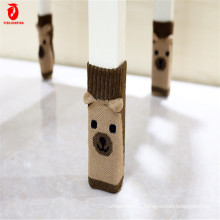 Three-dimensional animal furniture protectors non slip chailr leg socks